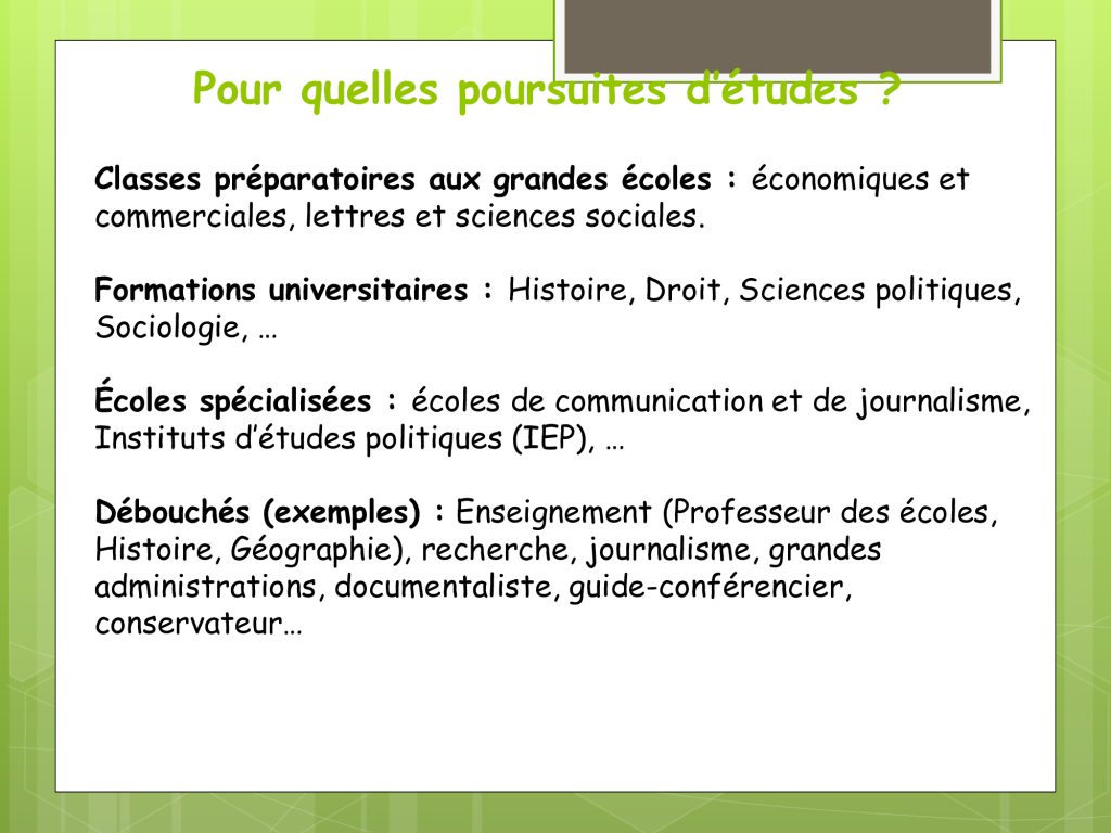 Histoire G Ographie G Opolitiques Et Sciences Politiques Hggsp Cit